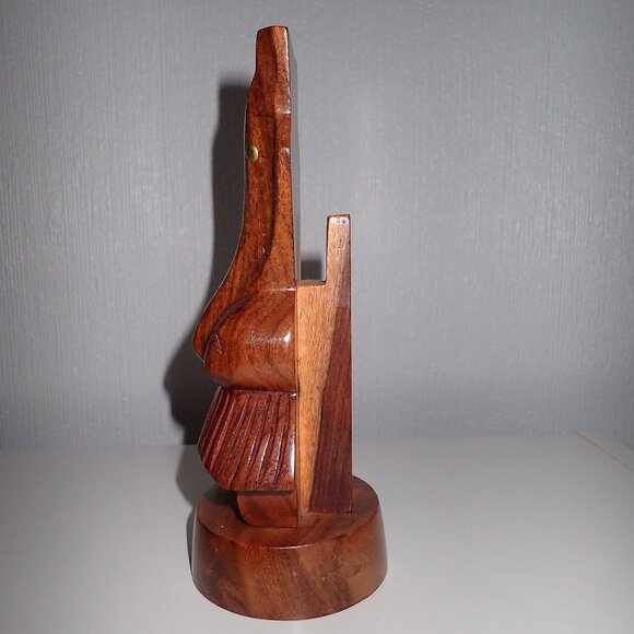 Artisan Wood Eye Glass Holder - Picture 4 of 10
